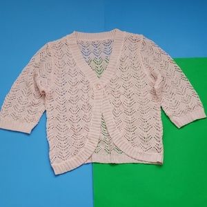 Women Sparkle Crocheted Cardigan